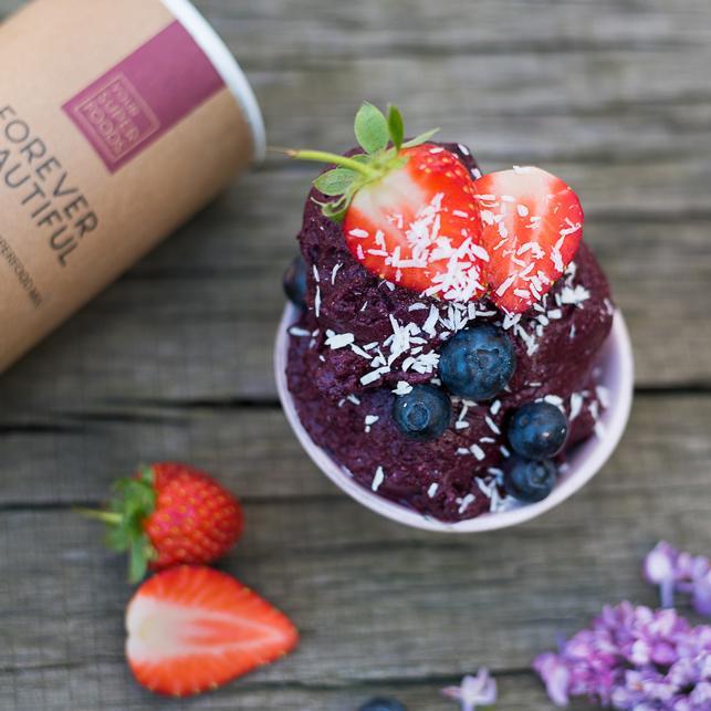 Superfood Berry Ice Cream